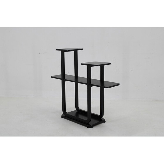 Image 1 of Vintage wooden flower stand, Czechoslovakia 1950s