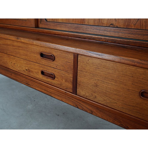 Vintage rosewood highboard by Severin Hansen, 1960s