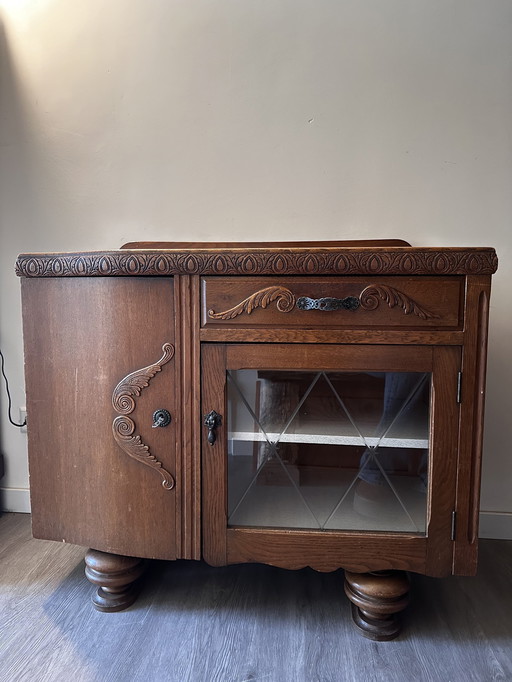 Art Deco Sideboard Tea Cabinet