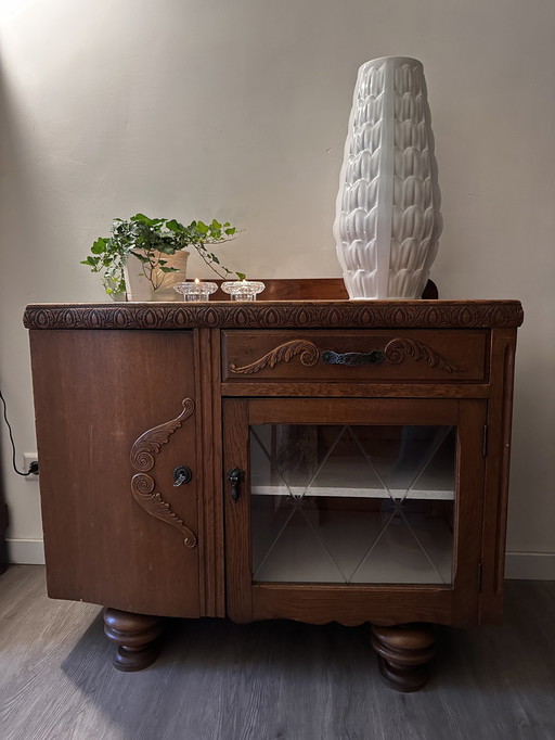 Art Deco Sideboard Tea Cabinet