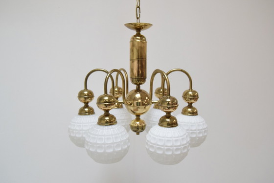 Image 1 of  Mid-Century Chandelier By Kamenicky Senov, Czechoslovakia, 1970'S.