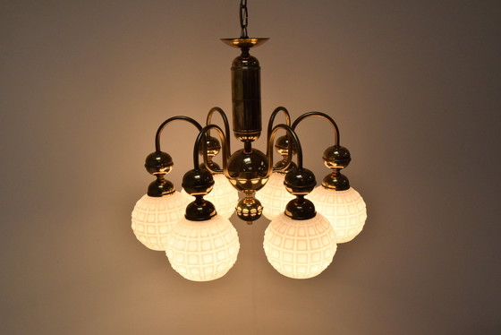 Image 1 of  Mid-Century Chandelier By Kamenicky Senov, Czechoslovakia, 1970'S.