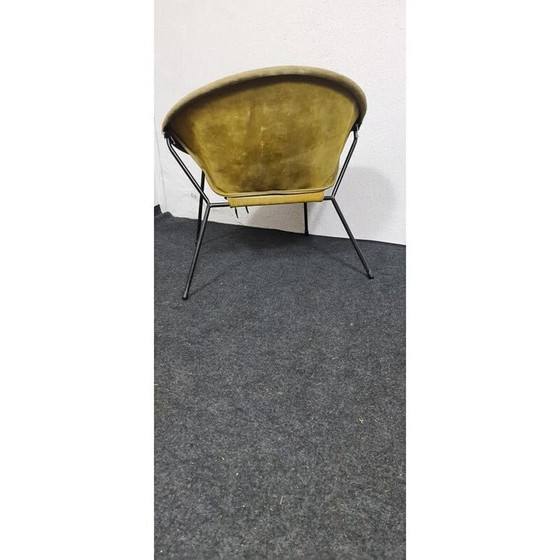 Image 1 of Poltrona pieghevole in pelle vintage a palloncino di Lutsch and Co, Germania