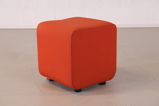 Image 1 of Ahrend pouf/stool orange