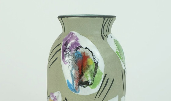 Image 1 of Mid Century Vase Bay-Keramik Decor 'Delhi' Model 604-14 Early 1960S