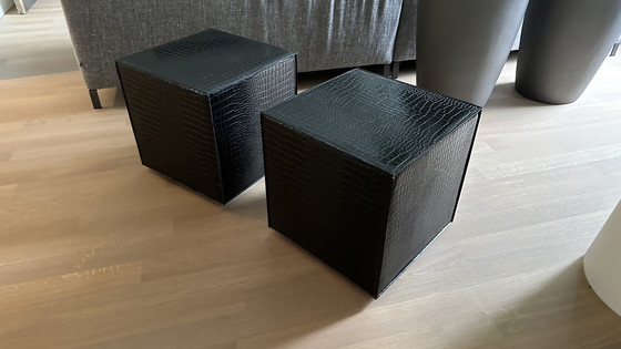 Image 1 of 2x Cattelan Italia Kubo Pouf