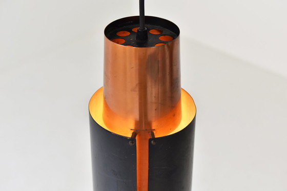 Image 1 of Lampe "Østerport" fabriquée par Bent Karlby pour Lyfa, Danemark, années 1960.