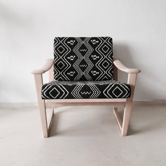 Image 1 of Wooden and fabric Pastoe armchair, Finn JUHL - 1960s