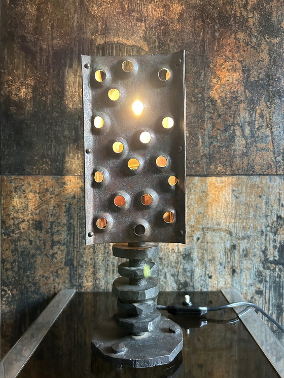 Image 1 of Brutalist table lamp