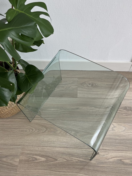 Image 1 of Fiam Italia 1980 Side Table Coffee Table Glass