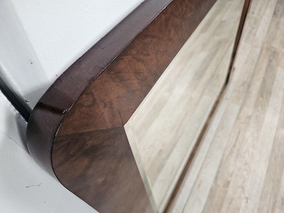 Image 1 of Art Decò Mirror In Walnut Briar