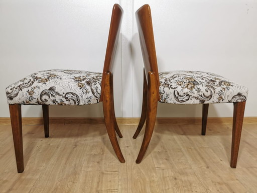 Art Deco Dining Chairs By Jindrich Halabala