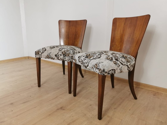 Image 1 of Art Deco Dining Chairs By Jindrich Halabala