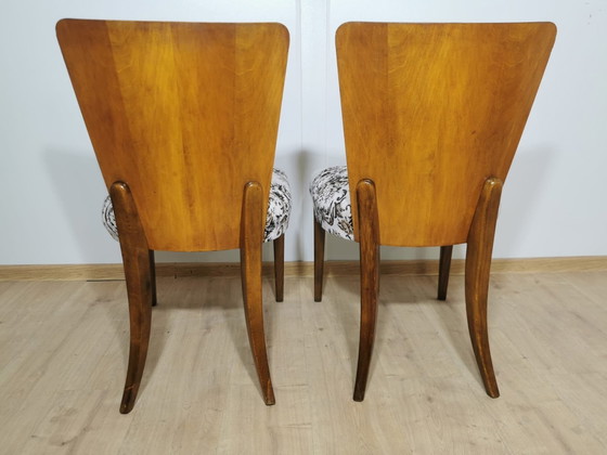 Image 1 of Art Deco Dining Chairs By Jindrich Halabala