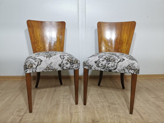 Image 1 of Art Deco Dining Chairs By Jindrich Halabala