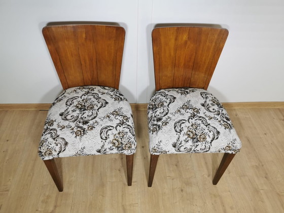 Image 1 of Art Deco Dining Chairs By Jindrich Halabala