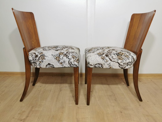 Image 1 of Art Deco Dining Chairs By Jindrich Halabala