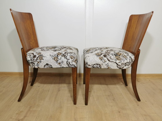 Image 1 of Art Deco Dining Chairs By Jindrich Halabala