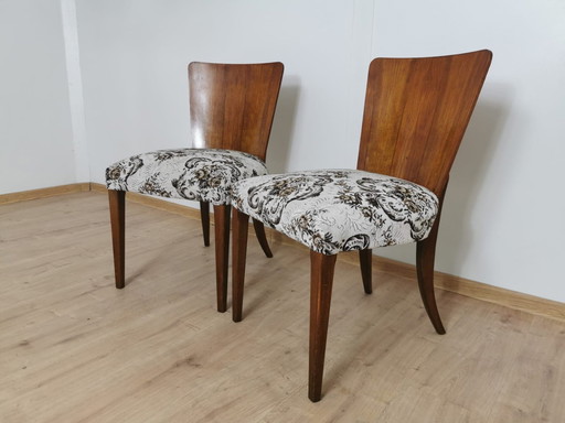 Art Deco Dining Chairs By Jindrich Halabala