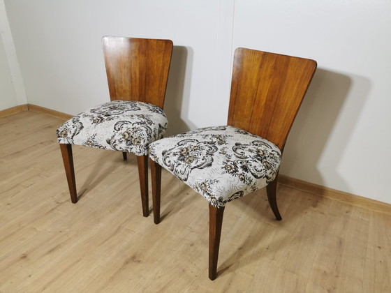 Image 1 of Art Deco Dining Chairs By Jindrich Halabala