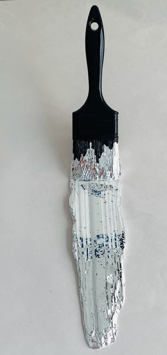 Image 1 of Art object Santicri Brush Silver