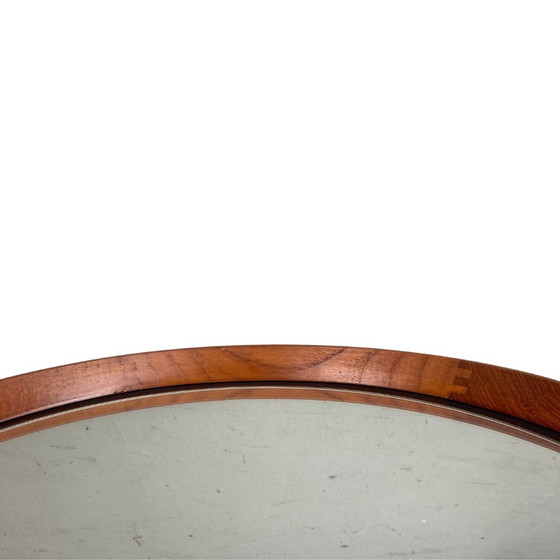 Image 1 of Teak Mirror By Uno & Östen Kristiansson For Luxus