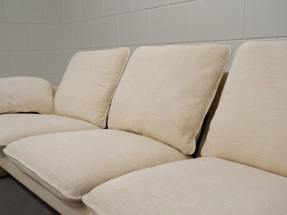 Image 1 of Leolux (Bora Bora) | Design 3 Seater Sofa | Teddy White Beige