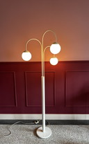 Lampadaire vintage de l'ère spatiale