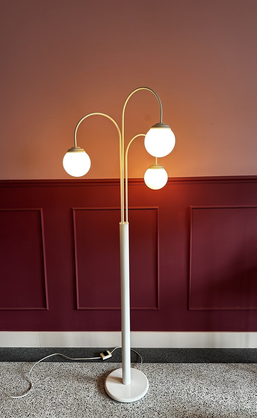 Lampadaire vintage de l'ère spatiale