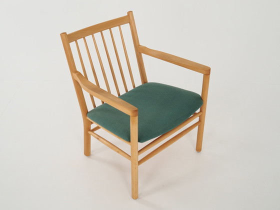 Image 1 of Beech Armchair, Danish Design, 1970S, Designer: Erik Ole Jørgensen, Manufacture: Tarm Stole & Møbelfabrik