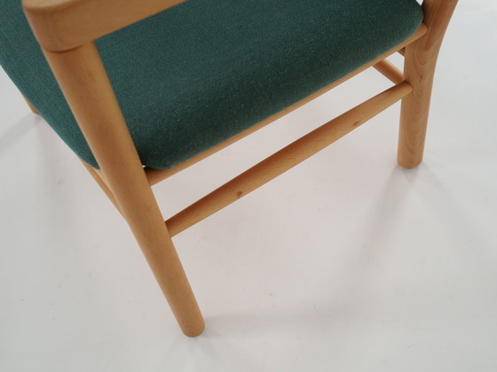 Image 1 of Beech Armchair, Danish Design, 1970S, Designer: Erik Ole Jørgensen, Manufacture: Tarm Stole & Møbelfabrik