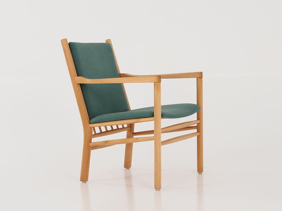 Image 1 of Beech Armchair, Danish Design, 1970S, Designer: Erik Ole Jørgensen, Manufacture: Tarm Stole & Møbelfabrik