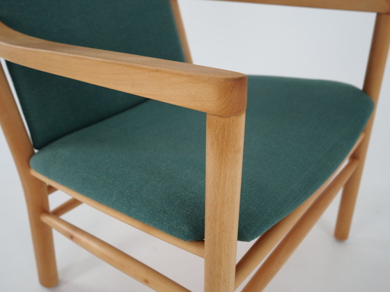 Image 1 of Beech Armchair, Danish Design, 1970S, Designer: Erik Ole Jørgensen, Manufacture: Tarm Stole & Møbelfabrik