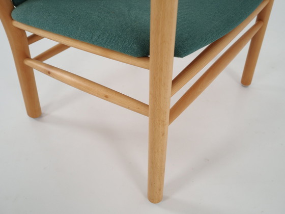 Image 1 of Beech Armchair, Danish Design, 1970S, Designer: Erik Ole Jørgensen, Manufacture: Tarm Stole & Møbelfabrik