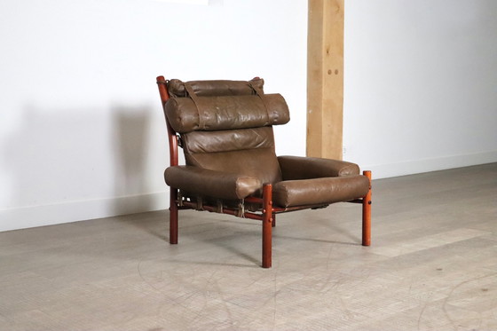 Image 1 of Arne Norell Inca lounge chair