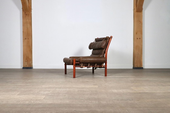 Image 1 of Arne Norell Inca lounge chair