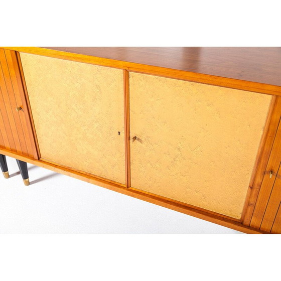 Image 1 of Large vintage wooden sideboard, France, 1940s