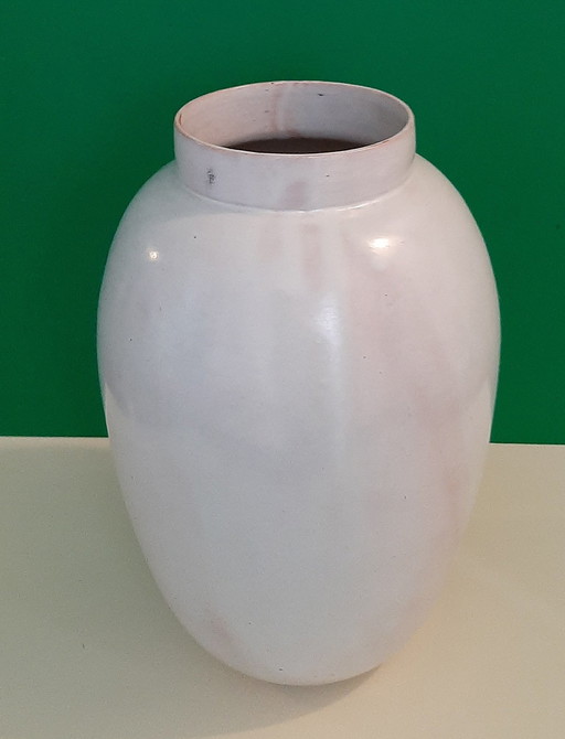 Large Hand-Turned Vase, 1930s