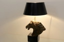 Lampe de table "Cheval" à tête de cheval