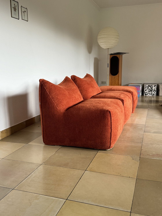 Image 1 of B&B Italia Sofa Le Bambole Mario Bellini In Pierre Frey