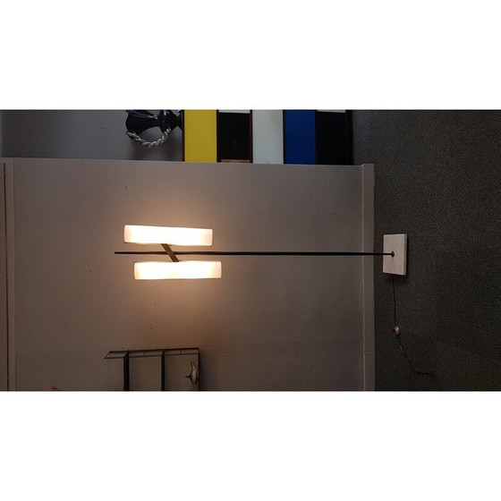 Image 1 of Vintage floor lamp with 2 reflectors, 1960