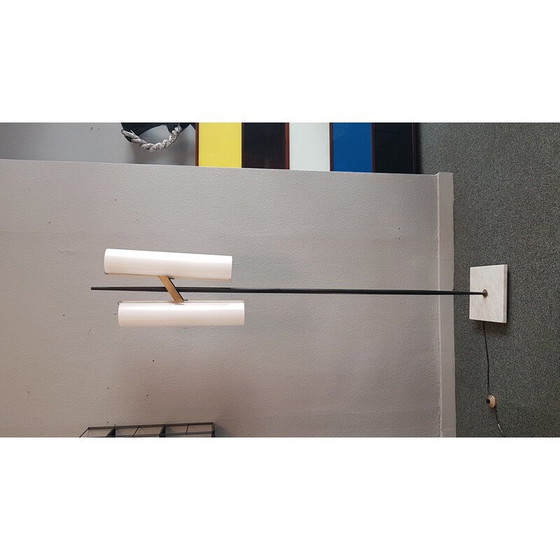 Image 1 of Vintage floor lamp with 2 reflectors, 1960