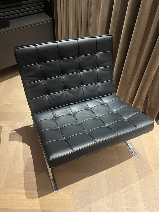 Knoll Barcelona Chair, Mies Van Der Rohe – fauteuils, rvs, Leather (photo 2 of 8)
