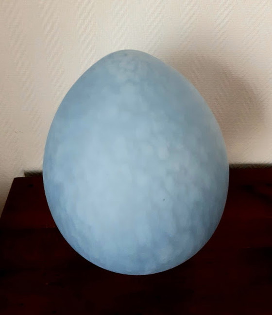 Image 1 of Uovo egg lamp by Fontana Arte 1980