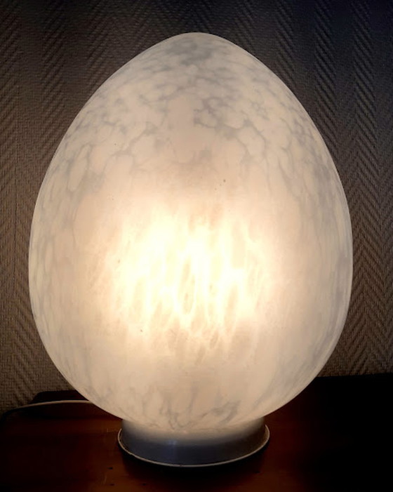 Image 1 of Uovo egg lamp by Fontana Arte 1980