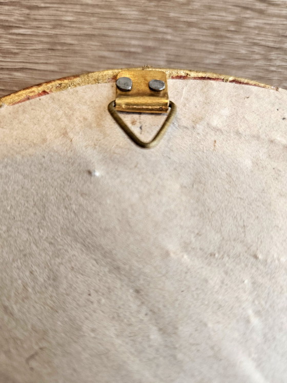 Image 1 of Cuadro al óleo antiguo de Egipto con marco de madera