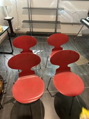 4 sedie da pranzo Arne Jacobsen