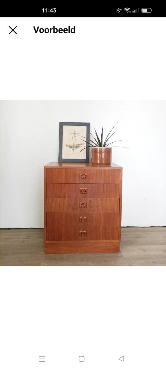 Image 1 of Vintage Chest of Drawers
