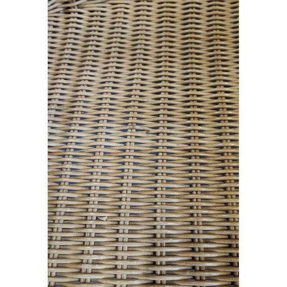 Image 1 of Poltrona vintage in rattan "King Tubby" di Miki Astori per Driade, 1995