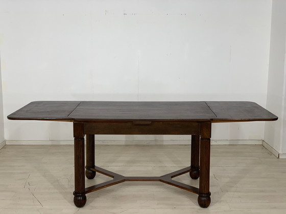 Image 1 of Art Nouveau dining table dining table around 1900